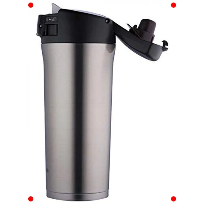 Termos Bardak Matara, 0.48L, Gümüş