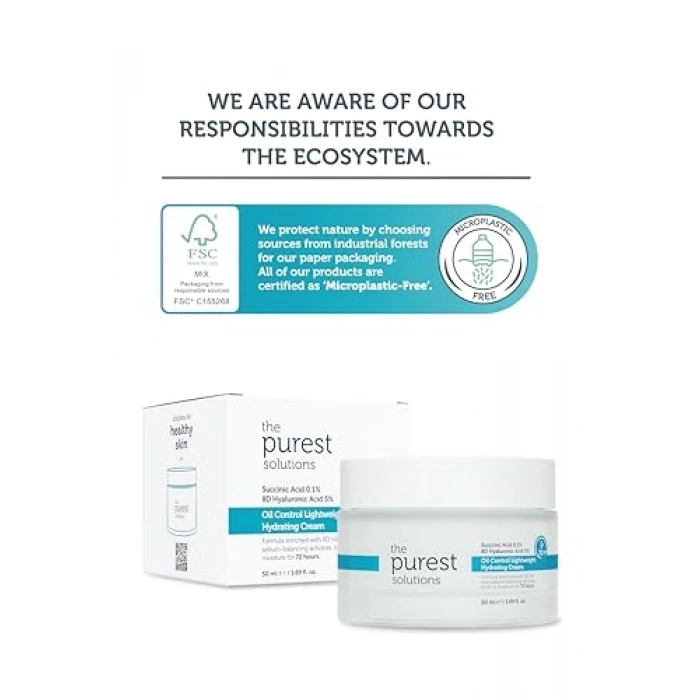 The Purest Solutions Oil Control Lightweight Hydrating Cream