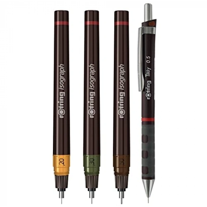 Tikky Mekanik Kalem ve İraph Junior Seti, Farklı Uçlar