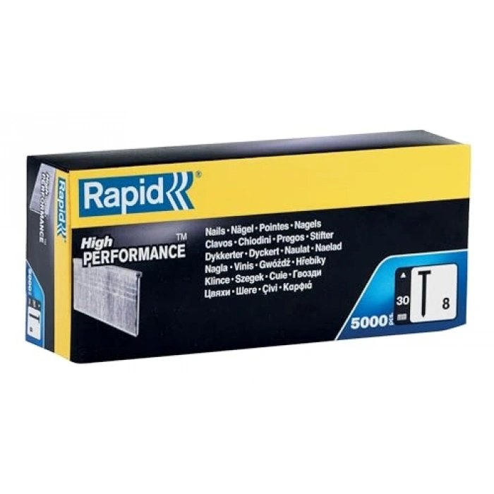 Tip 8/30 mm Çiviler, 5000 Adet Kutu
