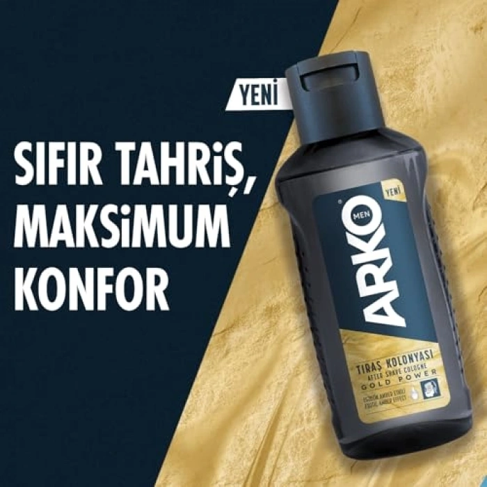 Tıraş Sonrası Kolonya, Gold Power, 255 ml