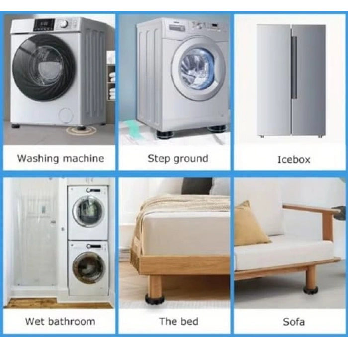 Titreşim Engelleyici Tabanlık Stoper, 4 Adet