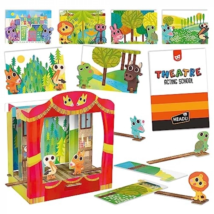 Tiyatro Oyunları için Eğlenceli Puzzle Seti