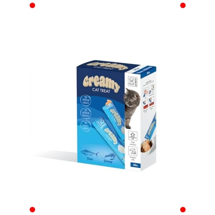 Ton Balıklı Karidesli Kremsi Kedi Ödülü 25x15gr