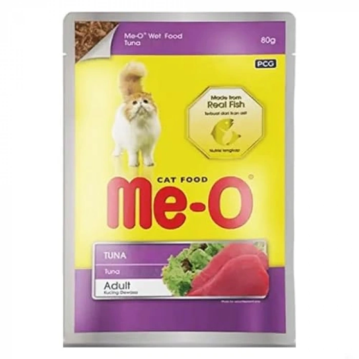 Ton Balıklı Yetişkin Kedi Konservesi, 80 Gr Jöleli