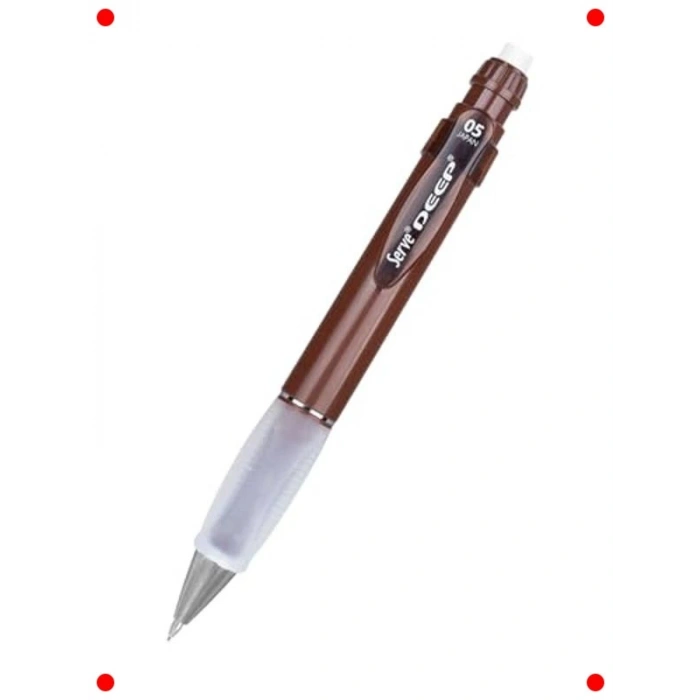 Toprak Kahverengi Mekanik Kurşun Kalem 0.5mm