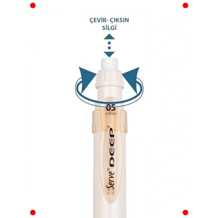 Toprak Tonları Mekanik Kurşun Kalem Seti 0.5 mm (6lı)