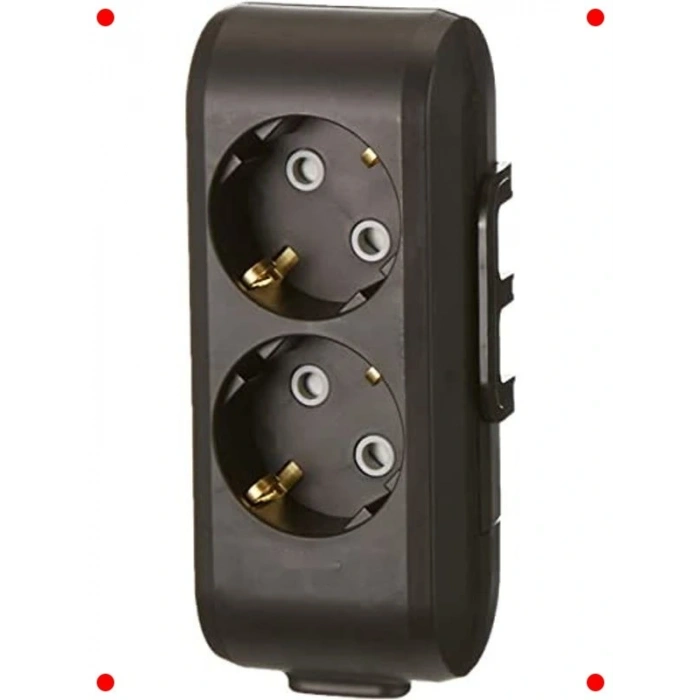 Topraklı Çocuk Korumalı İkili Priz