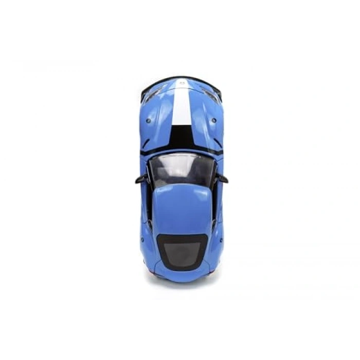 Toyota Supra Metal Die-Cast Model Araç ve Figür Seti