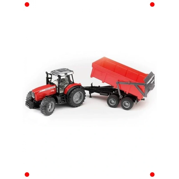 Traktör ve Römork Ölçekli Model Oyuncak