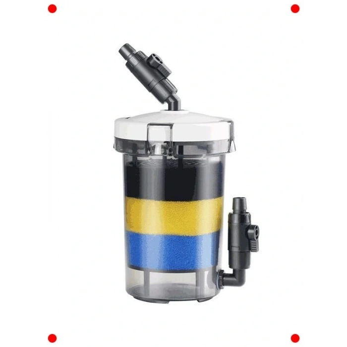 Transparan Sessiz Dış Filtre 400L - 6W Güçlü