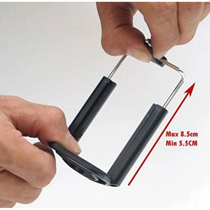 Tripod Bağlantı Girişli Telefon Tutucu, Pratik Kullanım