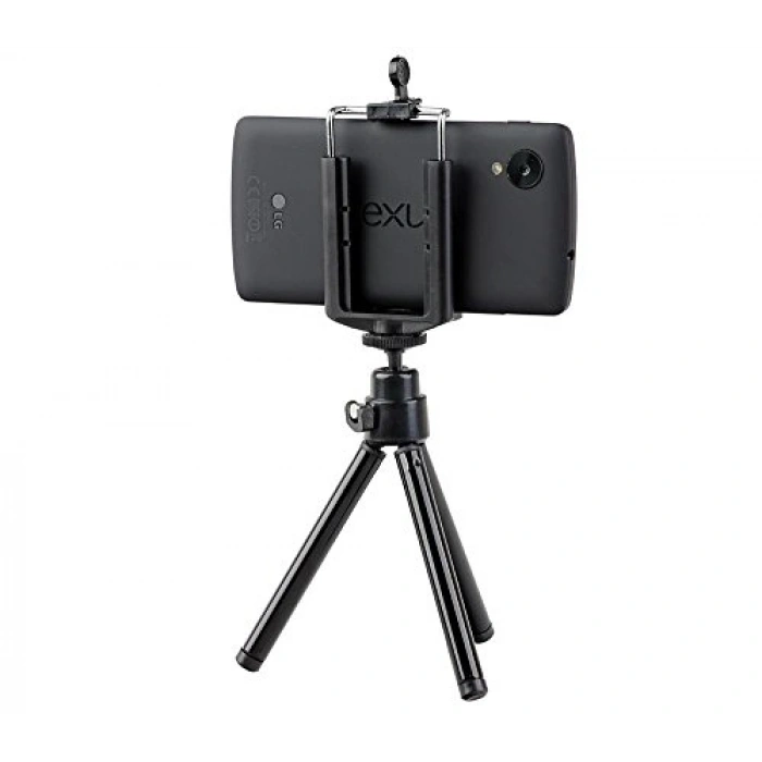 Tripod Bağlantı Girişli Telefon Tutucu, Pratik Kullanım