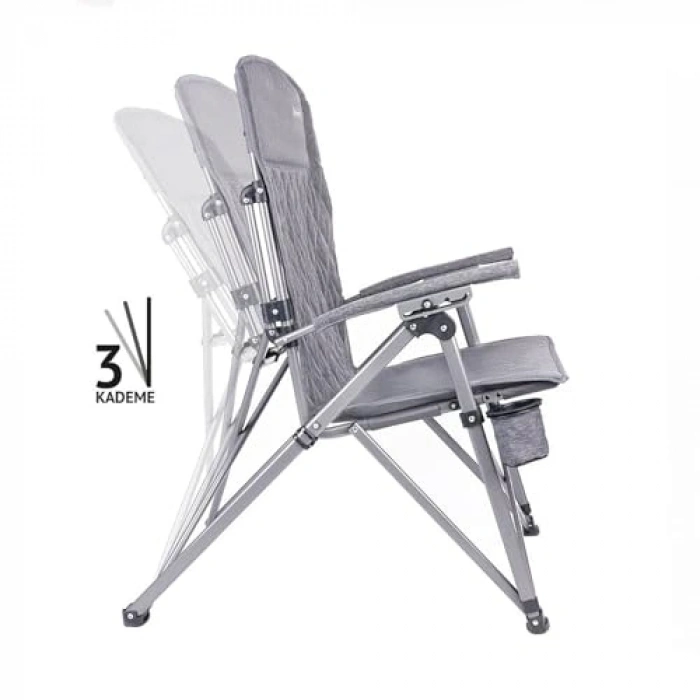 TRONO3 Kademeli Kamp Sandalyesi