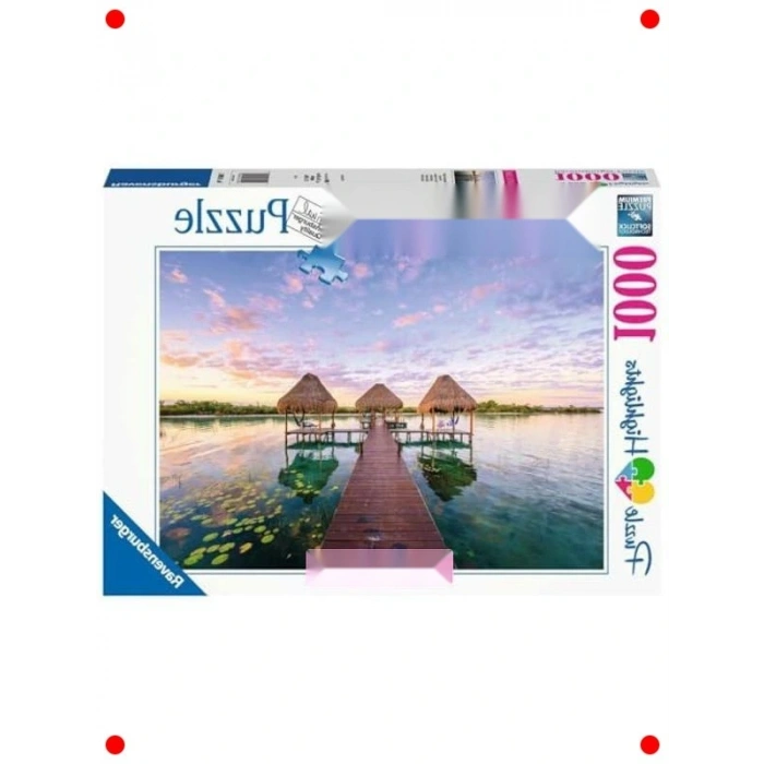 Tropik Adalar Manzarası Yapboz - 1000 Parça