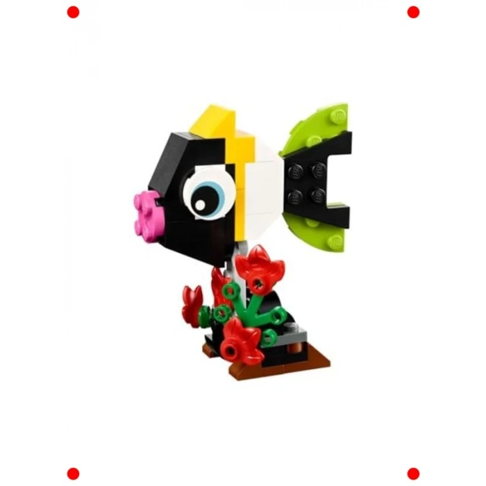 Tropikal Tukan Figürü Yapım Seti