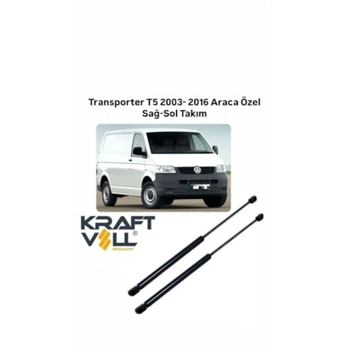 Trporter T5 2003-2016 Arası Araca Özel Sağ-Sol Takım Baj Amortisörü