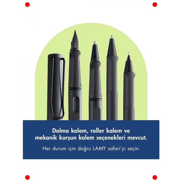 Tükenmez Kalem Metal Klipsli Scarlet Kırmızı