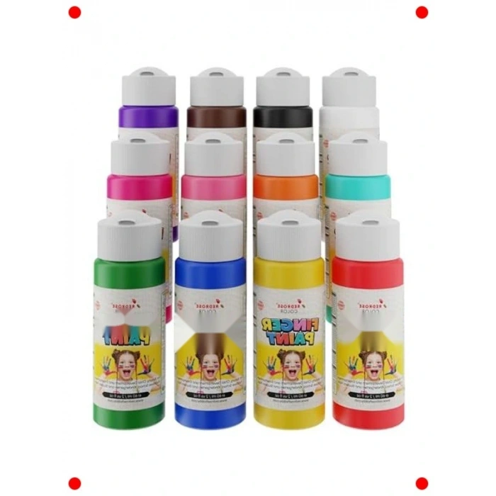 Tüm Renkler Parmak sı 12li Set (12x60 ml)