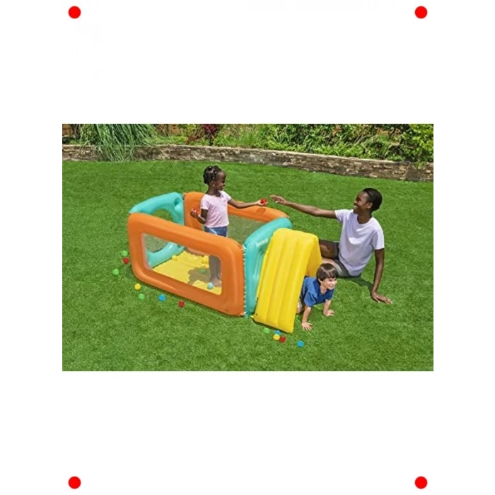 Tünelli Top Çukuru Oyun Seti - 25 Top Dahil