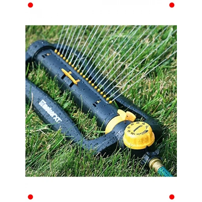 Turbo Salınımlı Yağmurlama Fıskiye ve Zamanlayıcı