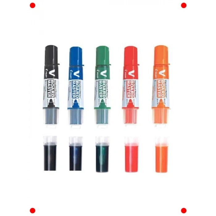 Turuncu Beyaz Tahta Marker Kalemi