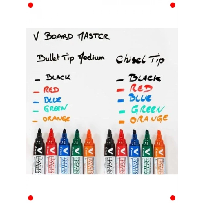 Turuncu Beyaz Tahta Marker Kalemi