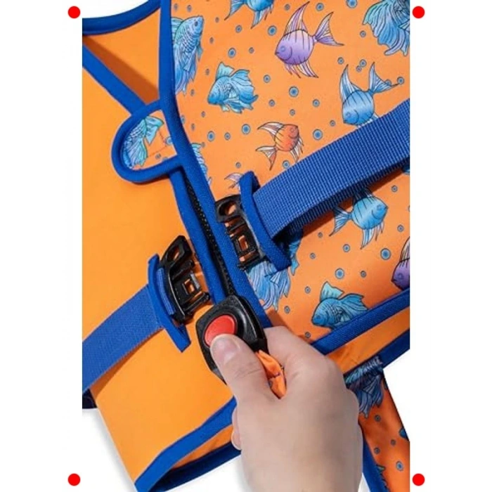 Turuncu Çocuk Yüzme Yardımcı Yeleği