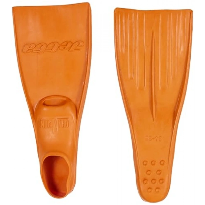 Turuncu Kauçuk Yüzücü Paleti, 34-36 Numara