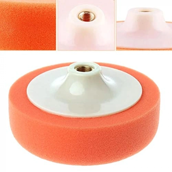 Turuncu Oto Pasta Cila Parlatma Süngeri 150mm