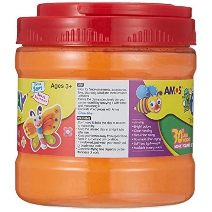Turuncu Renkli 400 Gr I-Clay Hamur Seti