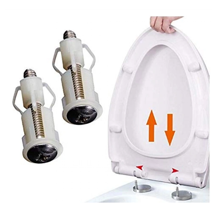 Tuvalet Oturağı Sabitleme Seti, 2 adet Yedek Parça