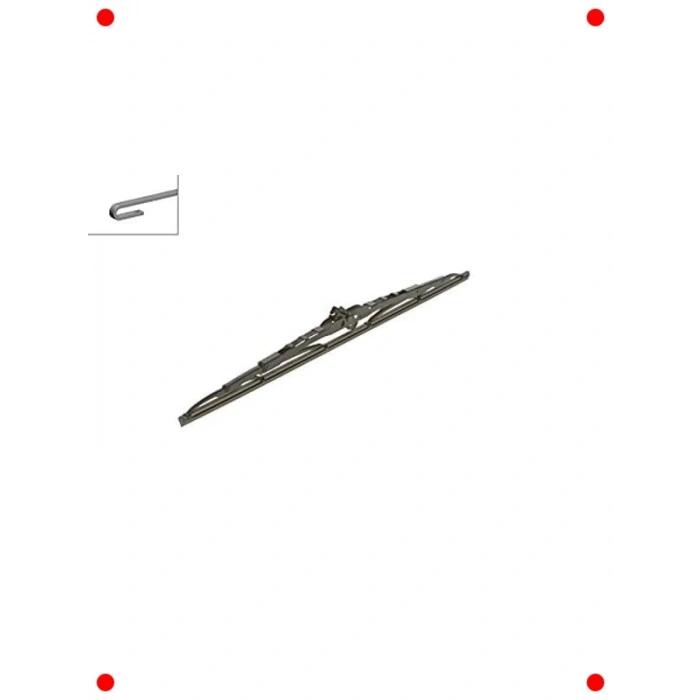 Twin Tip Tekli Silecek Lastiği 450 mm