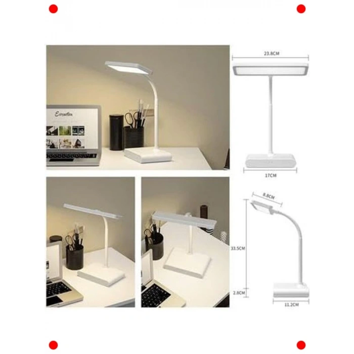 Type-C Şarjlı LED Masa Lambası