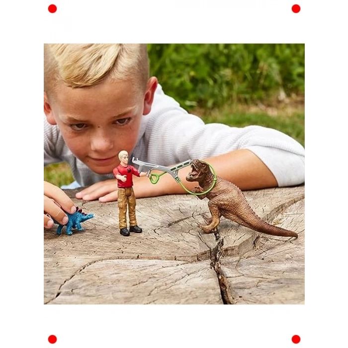 Tyrannosaurus Saldırısı Dinozor Oyuncak Figürü