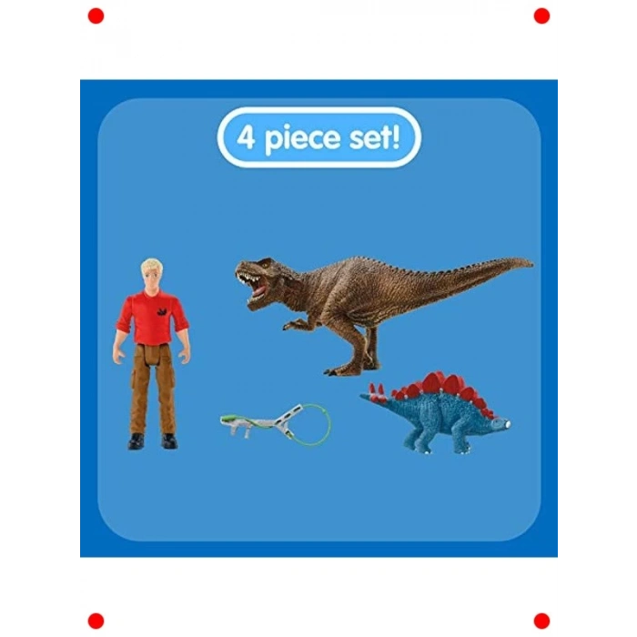 Tyrannosaurus Saldırısı Dinozor Oyuncak Figürü