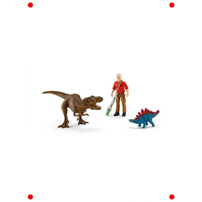 Tyrannosaurus Saldırısı Dinozor Oyuncak Figürü