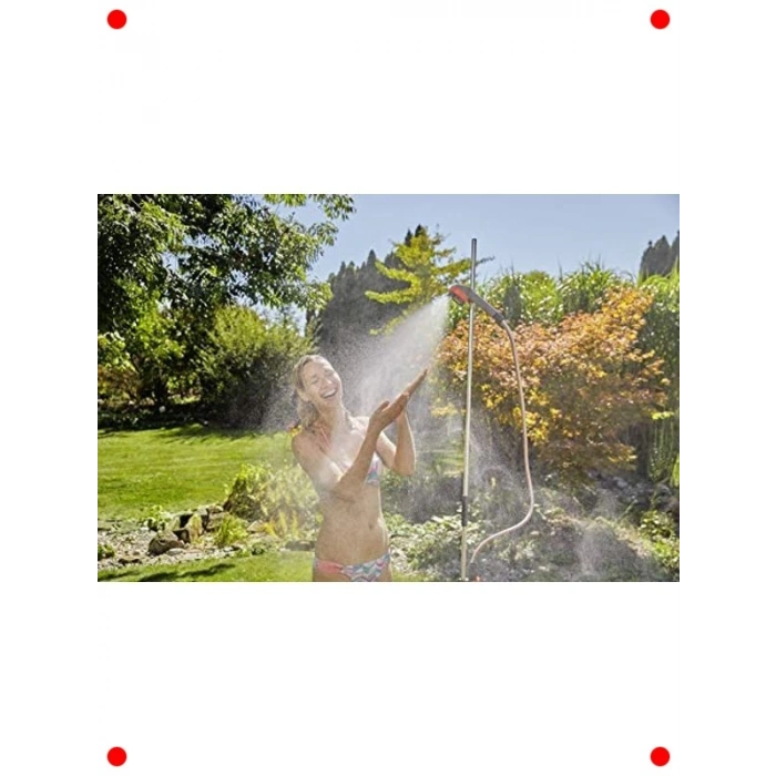 Üç Başlıklı Lüks Bahçe Duşu