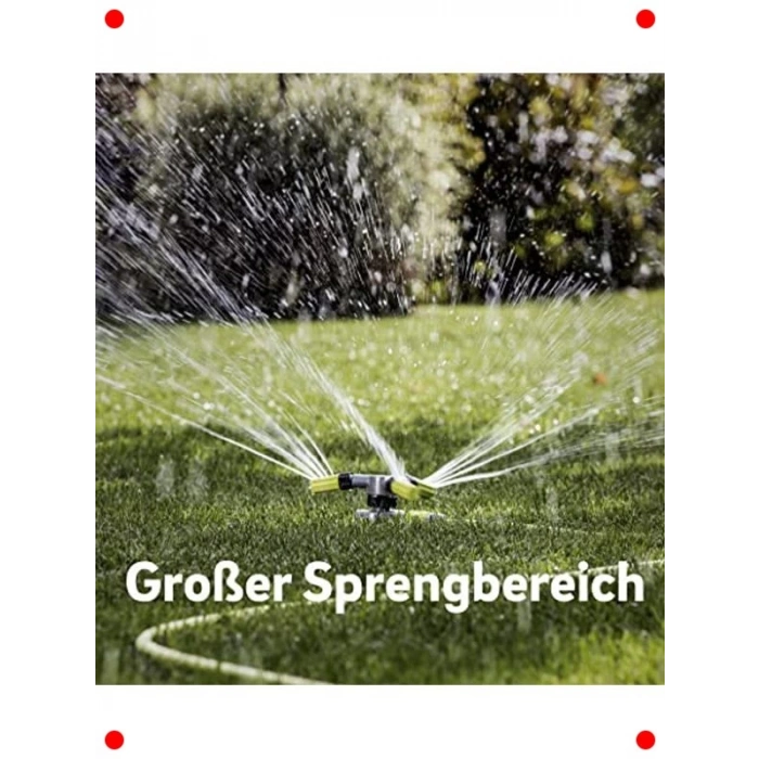 Üç Kollu Dairesel Sulama Sprinkleri