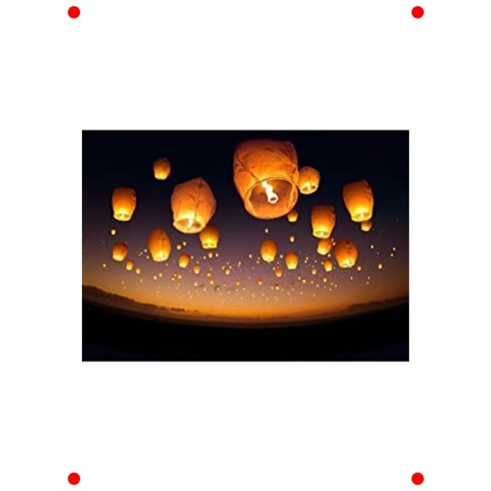 Uçan Dilek Feneri Balonu