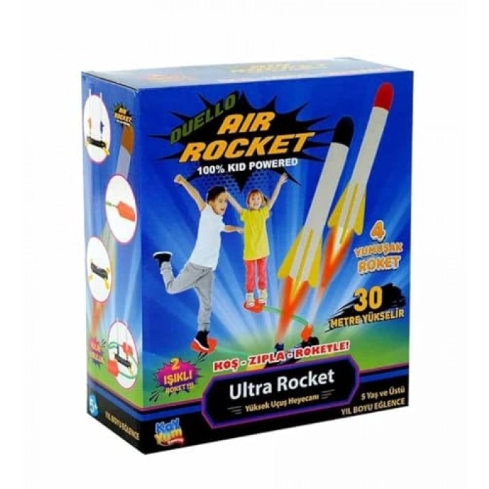 Uçan Roket Seti, Air Rocket Duello 2li Eğlenceli Oyun