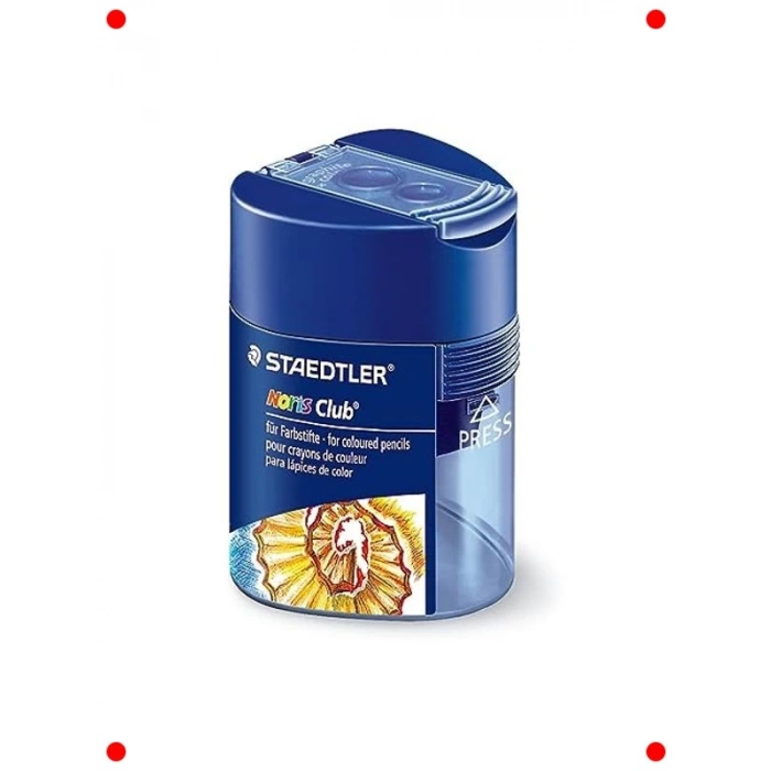 Üçgen Tasarımlı Çift Bölmeli Kalemtıraş