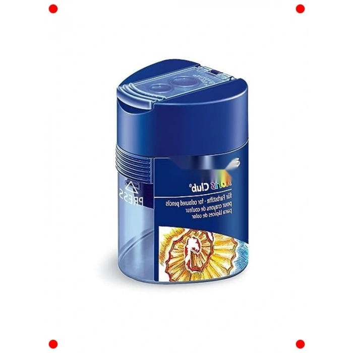 Üçgen Tasarımlı Çift Bölmeli Kalemtıraş