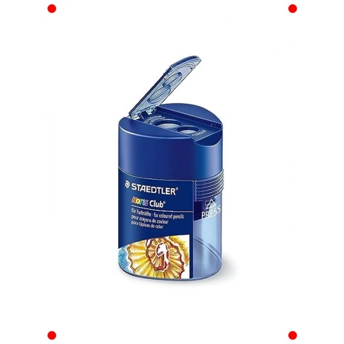 Üçgen Tasarımlı Çift Bölmeli Kalemtıraş