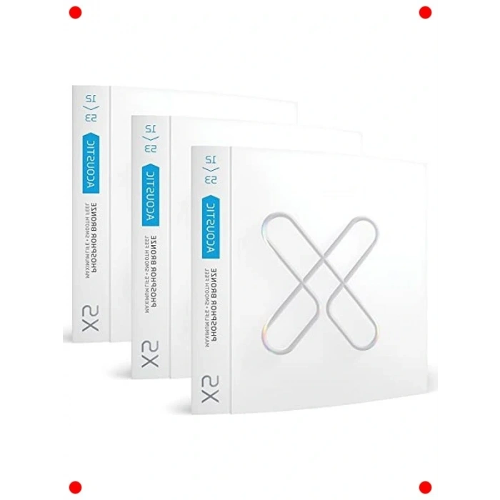 Üçlü Kaplamalı Fosfor Bronz Akustik Tel Seti - 12-53