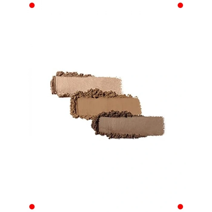 Üçlü Preslenmiş Göz Farı Paleti