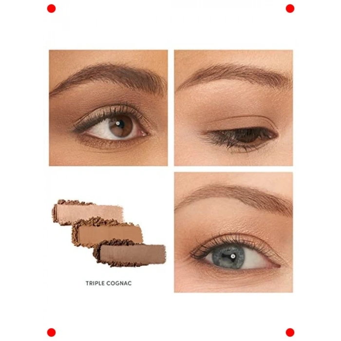 Üçlü Preslenmiş Göz Farı Paleti