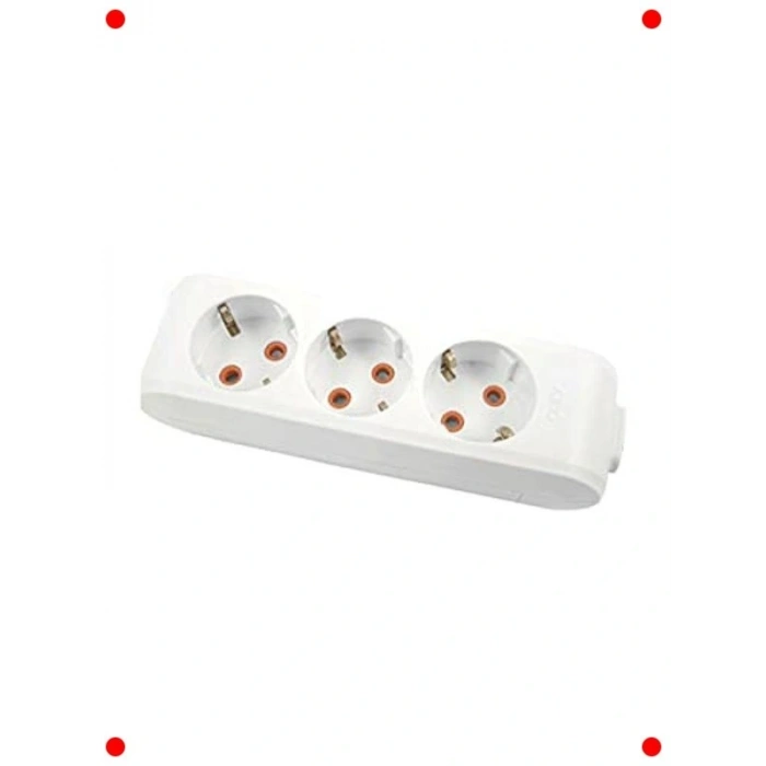 Üçlü Topraklı Çocuk Korumalı Fiş Priz (Kablosuz)