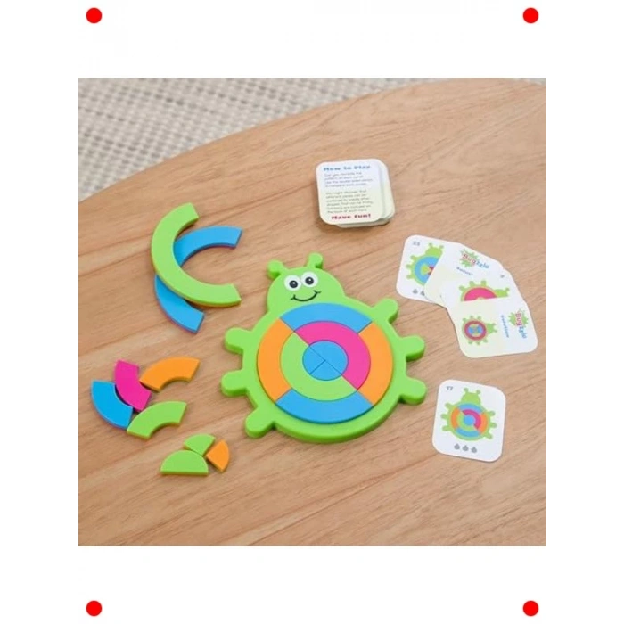 Uğur Böceği Şekil ve Renk Yapbozu