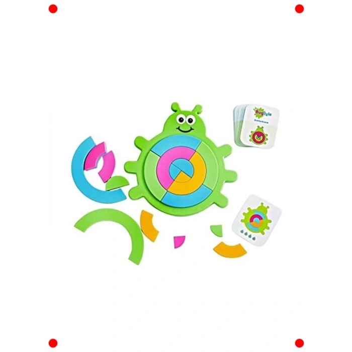 Uğur Böceği Şekil ve Renk Yapbozu